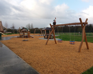 Country Park with swings