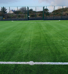 An image of a football pitch we constructed