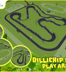 Dillichip Park Play Area layout