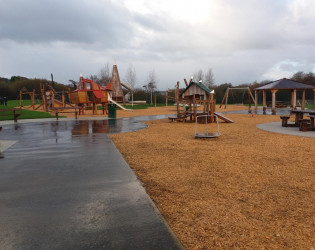 Childrens outdoor play area